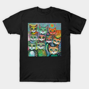 Gang of Cute Kittens T-Shirt